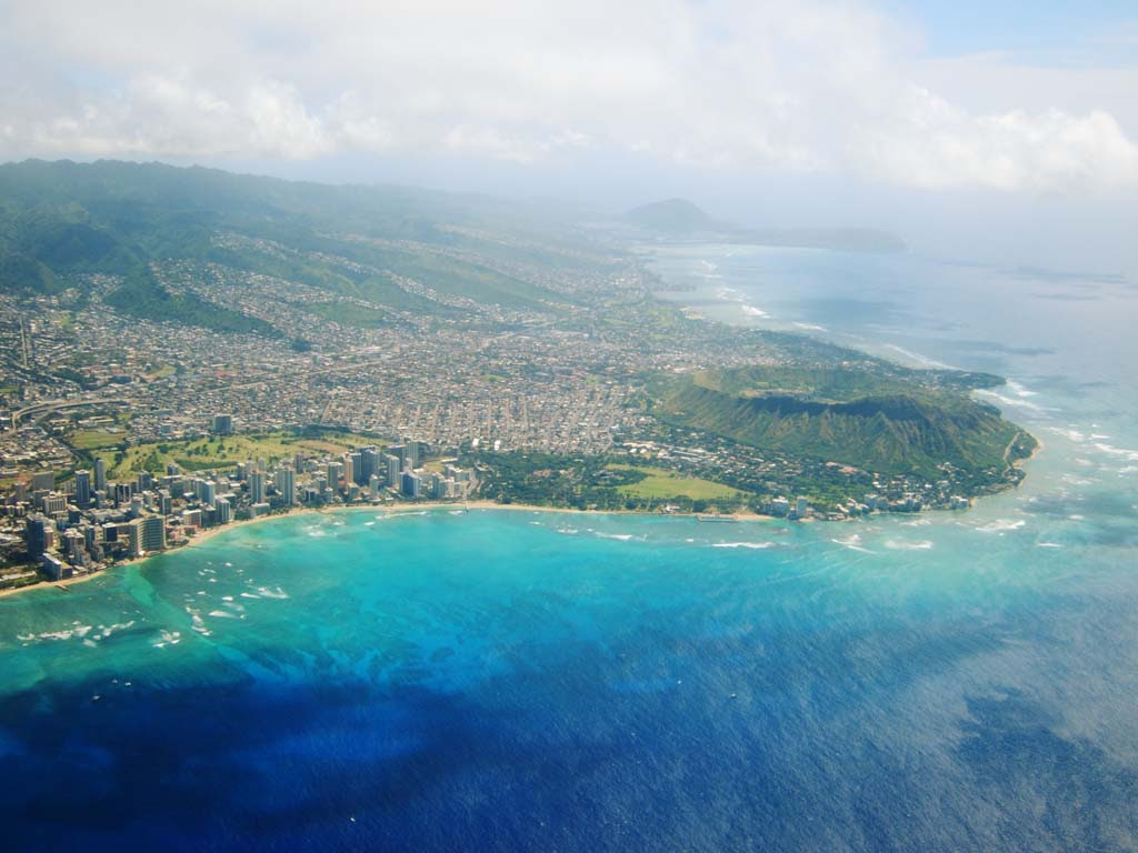 ゆんフリー写真素材集 No ハワイ オアフ島 アメリカ ハワイ