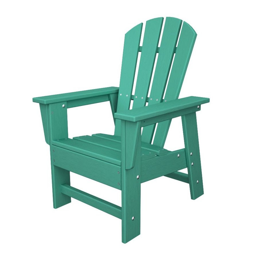 Shop POLYWOOD Kids Aruba Plastic Adirondack Chair at Lowes.com