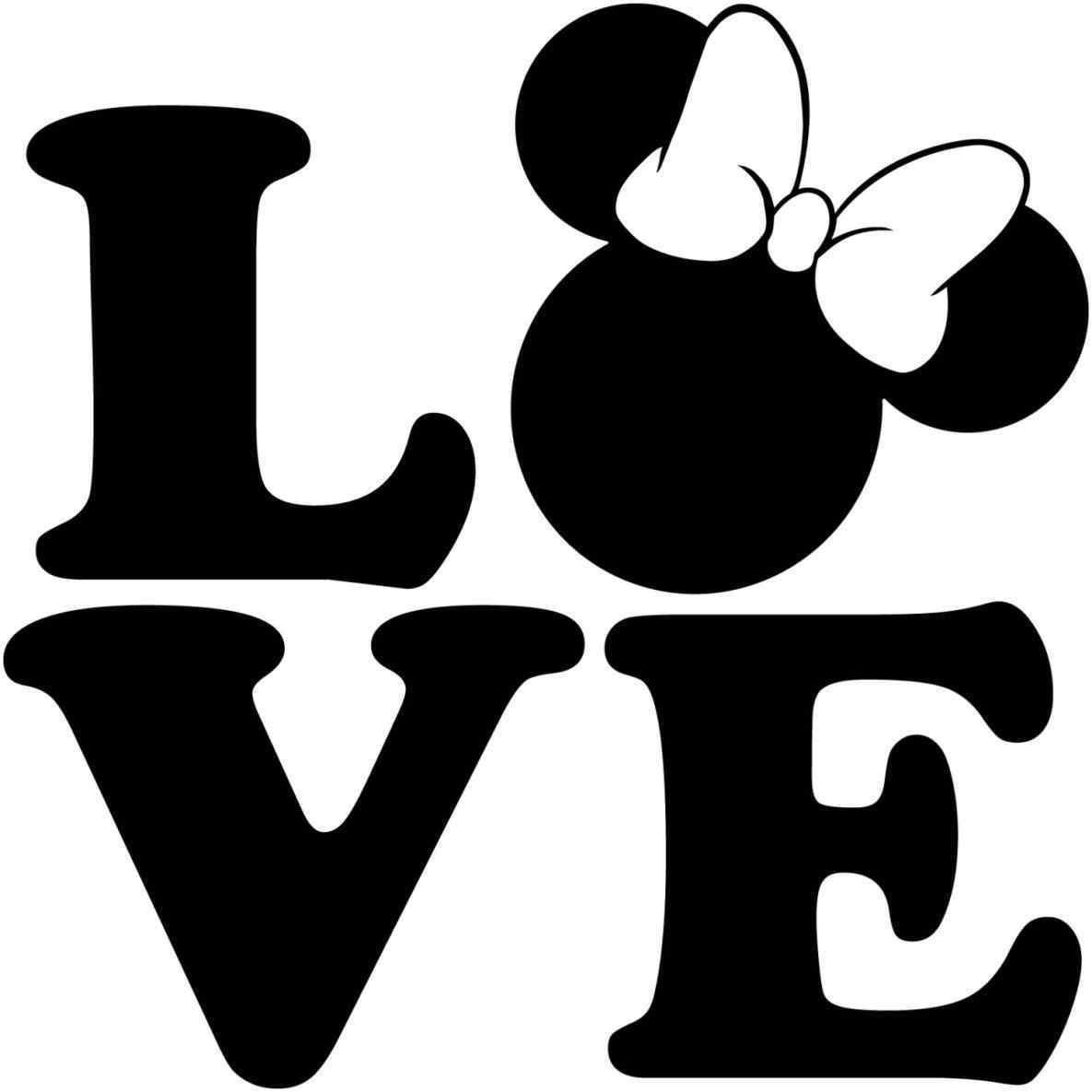Download Minnie And Mickey Mouse Silhouette at GetDrawings | Free ...