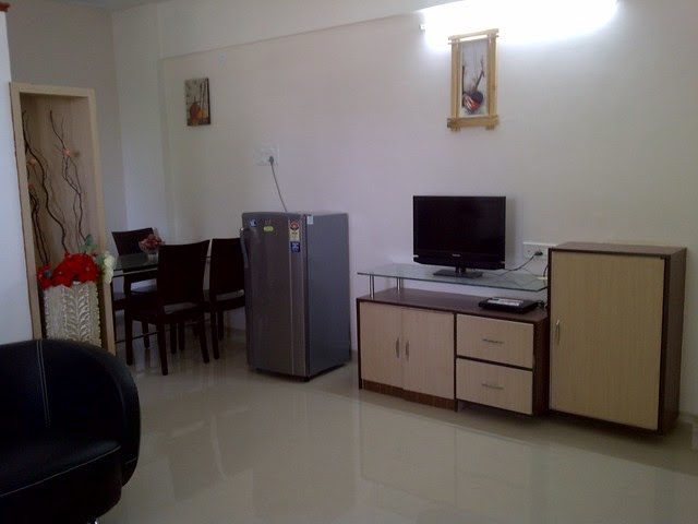 Dining in the Sample Flat of Gawade Buildcon's Unique Enclave - 2 BHK Flats next to Sulzon One Earth Campus at Sade-Satara-Nali Gram Panchayat, Hadapsar, Pune 411028