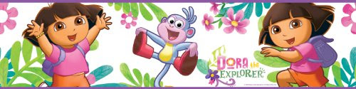 cyber Monday Nickelodeon Dora Explorer Wall BorderB003LJX7XY