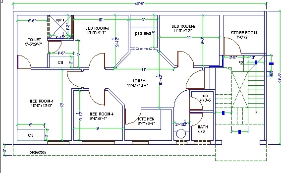 CAD Drawing Plan  Autocad  House Drawing  at GetDrawings Free download