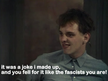 Rick Anarchist The Young Ones Rik Mayall Sense Of Humour Zeroth1