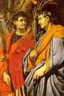 Nereo y Aquileo, Santos