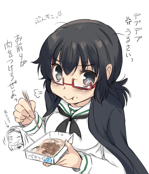 ガルパン いっぱい食べるおりょうちゃんが大好きです アニメのにゅーす