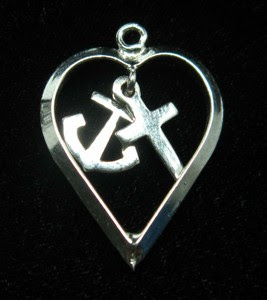 > Antique Watches  Charms Jewelry > anchor > Charm heart Bracelets & Fine charm cross Vintage &