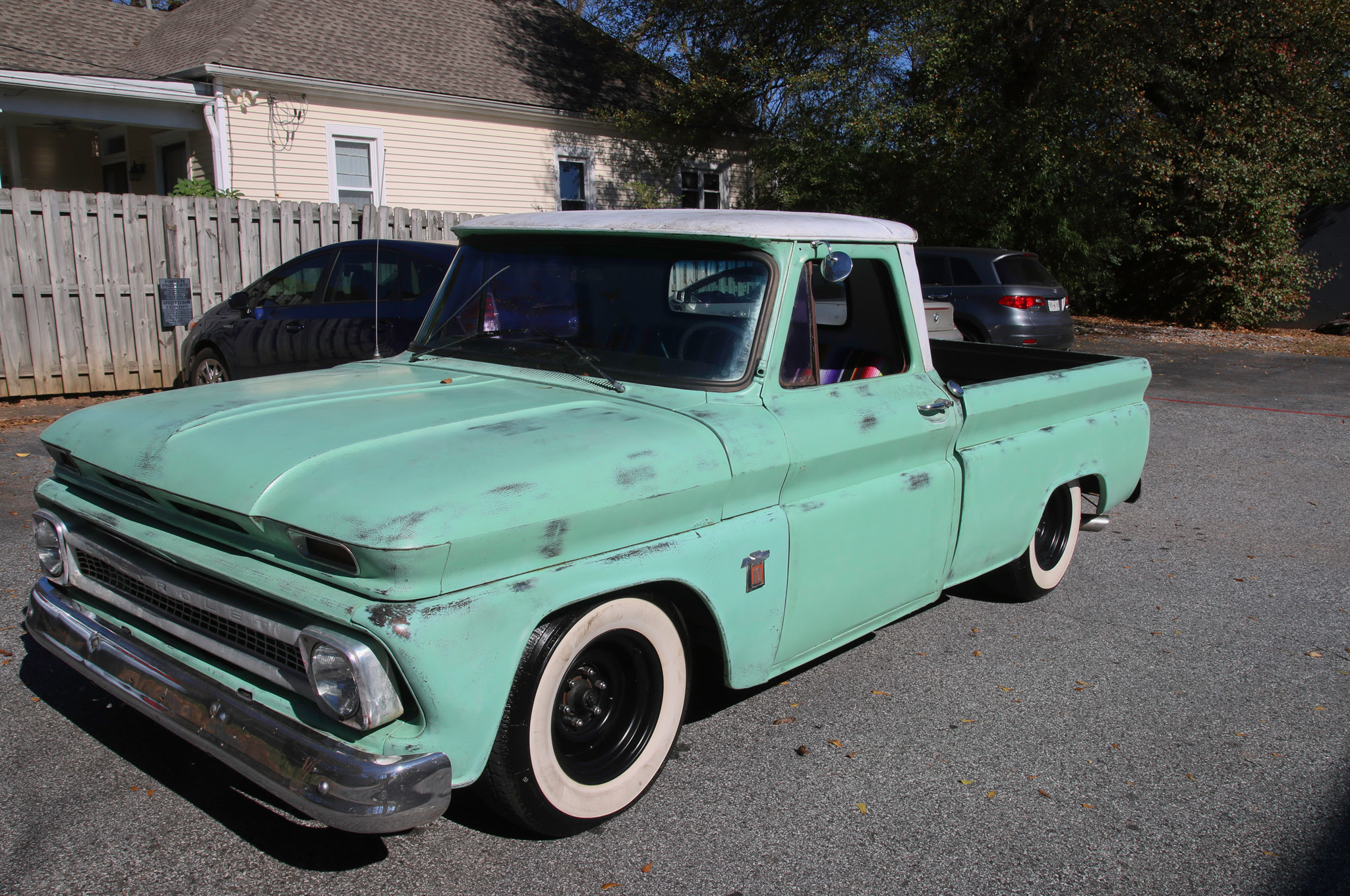 Brit Turner 1964 Chevrolet C 10 Pickup front three quarter 02