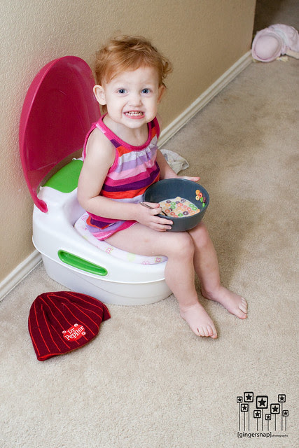 potty and cereal