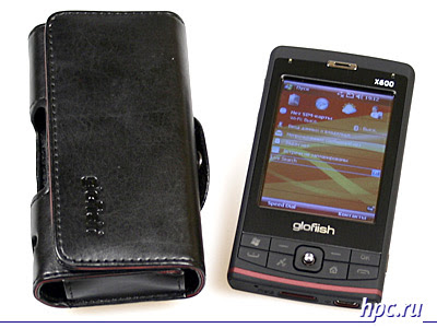 Glofiish X600, compact device with navigation capabilities