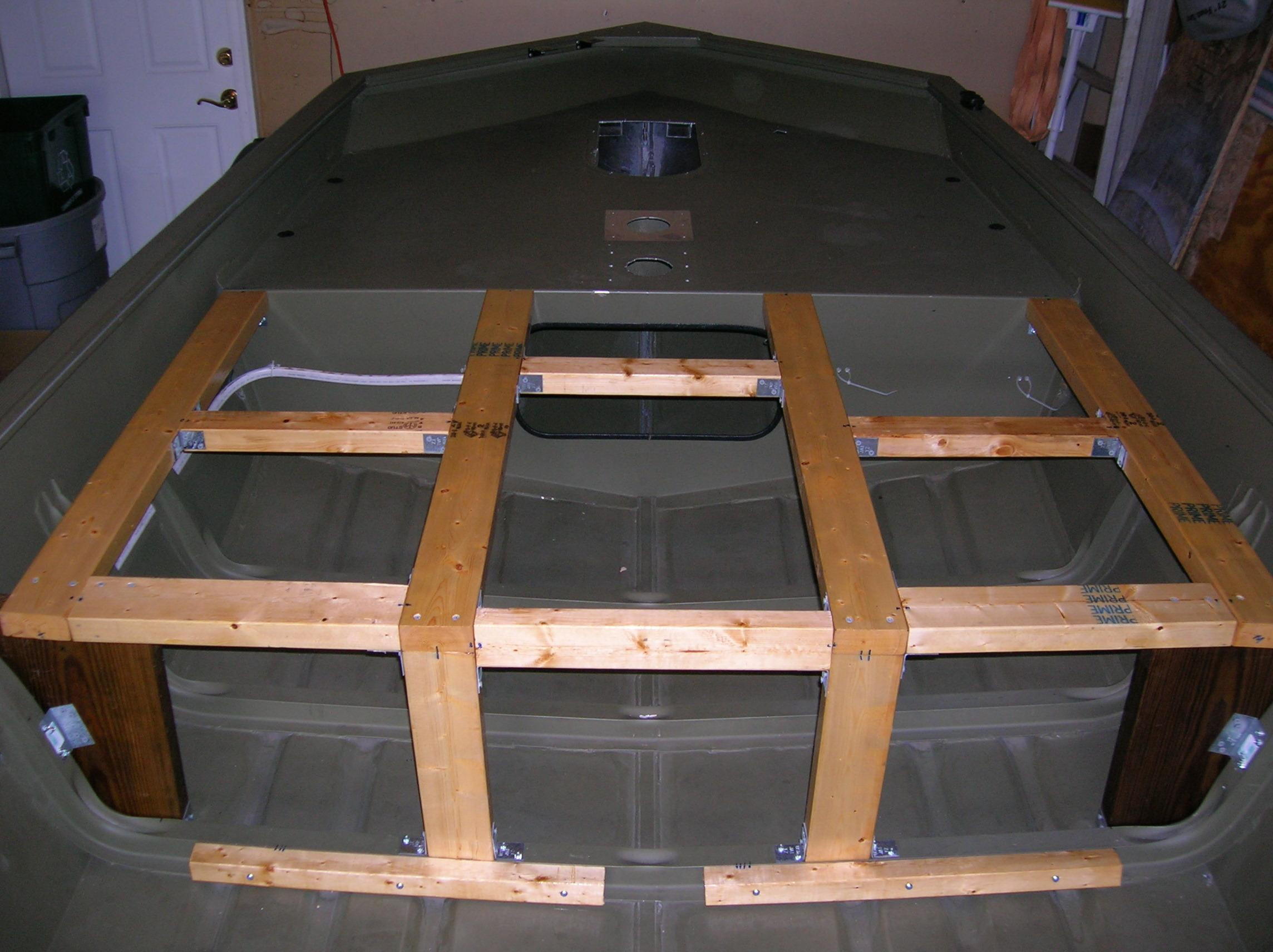 Build a jon boat deck Details ~ Selly marcel