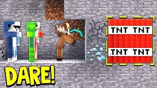 I CAN'T BELIEVE HE ACTUALLY DID THIS DARE... WITH UNSPEAKABLEGAMING, MOOSECRAFT, and 09SHARKBOY