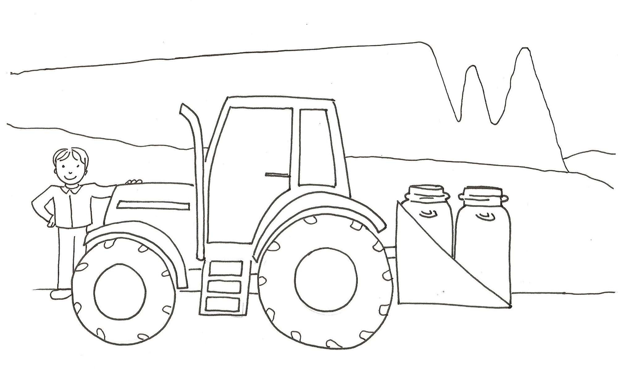 23 For Kids Malfertheiner Landmaschinen disegni da colorare per bambini