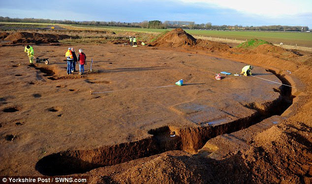 Thousands of years ago the 'exceptionally rare' monument would have been seen for miles around and may have been a site for ritual cremation or even as a sauna