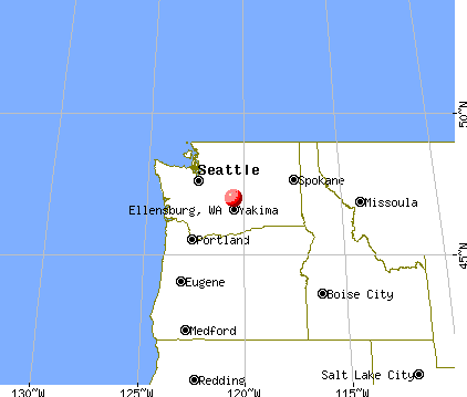 Map Of Ellensburg Washington Ellensburg, Washington (WA 98926) profile: population, maps, real 