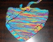 Bright Multicolored Head Kerchief - 100% Cotton - FREE SHIPPING