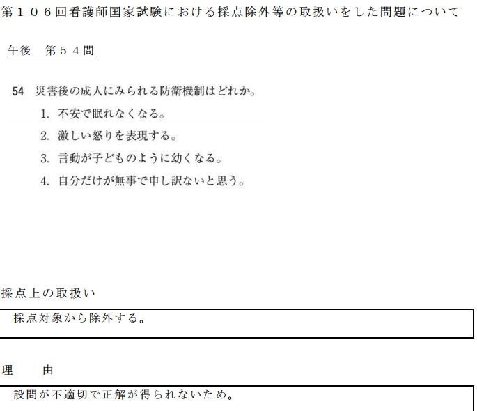 看護師国家試験 合格基準点 第94回 第106回 医療系国家試験の情報