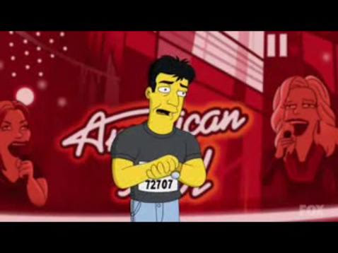 Simpson's American Idol Parody