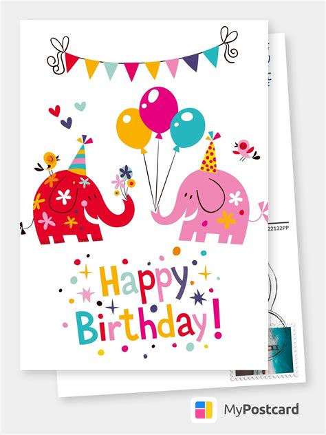  create your own printable birthday cards online for free printable
