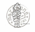 Tc0825 Clearstamp Kerst knuffel