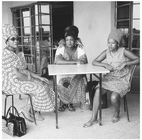 Three women relax in Tanzania. Successful women from ruling 
families enjoy many of the same privileges as men.