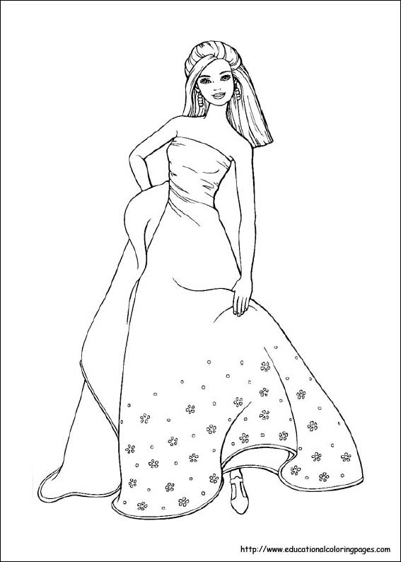 画像をダウンロード バービー 人形 イラスト