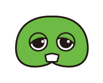 ガチャピンの顔で遊ぶ Mitolier ミトリエ