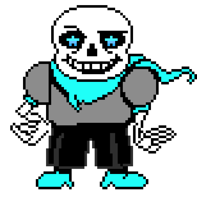 Underswap Sans 2 | Pixel Art Maker