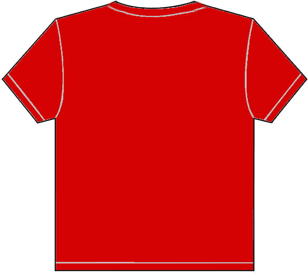 Download Red T Shirt Template - ClipArt Best