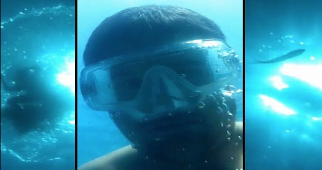 Iphone Lelaki Ini Terjatuh Ke Dalam Laut Dan Sempat Merakam Sesuatu Dari Dasar Laut