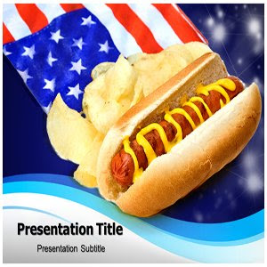 Amazon com American Food Culture Powerpoint Templates 