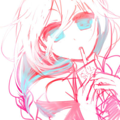 うごメモでiaのイラストを描いたんですけど 白髪の塗り方がどん 人力検索はてな