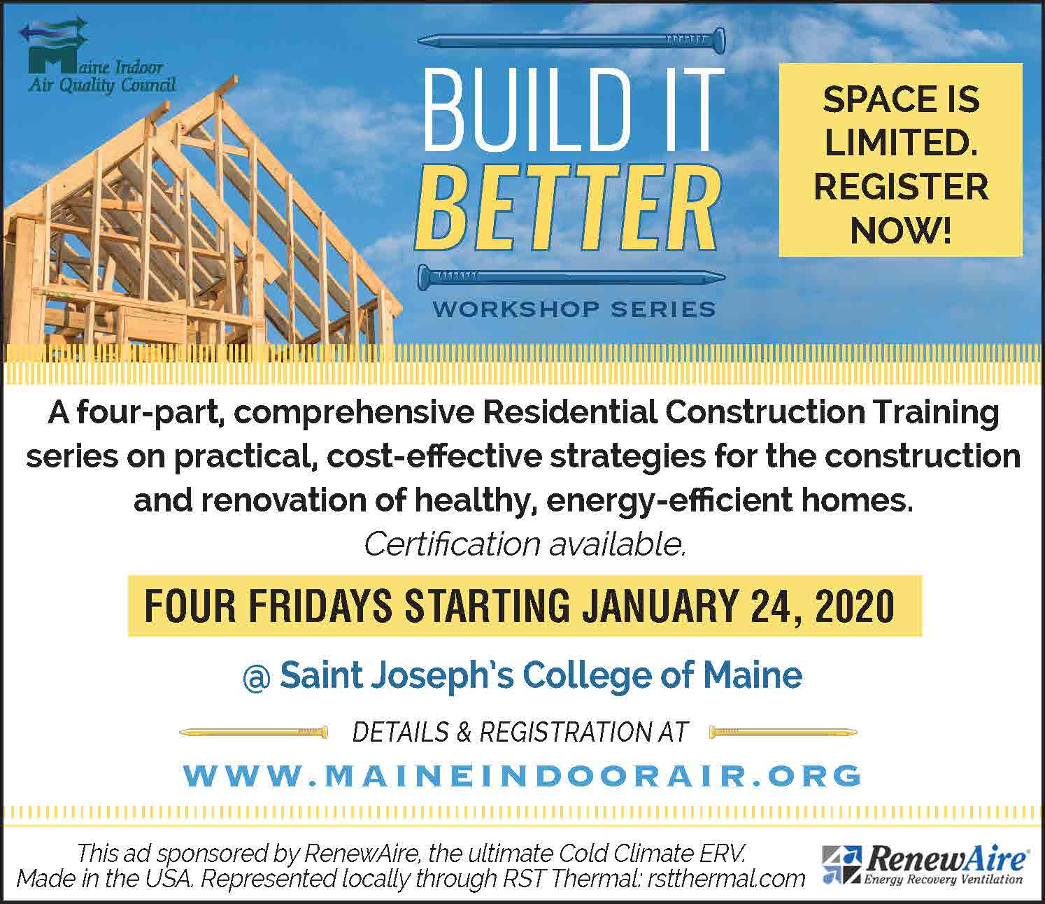 https://maineindoorair.org/residential-construction-trainings/ 