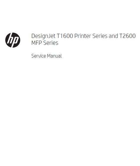 Download Hp Designjet 600 Series Plotters Service Manual
