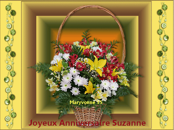 Joyeux Anniversaire Suzanne