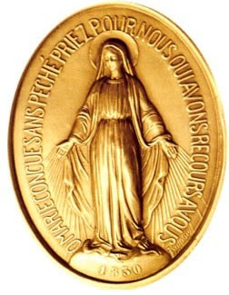 Anverso  de la Medalla Milagrosa