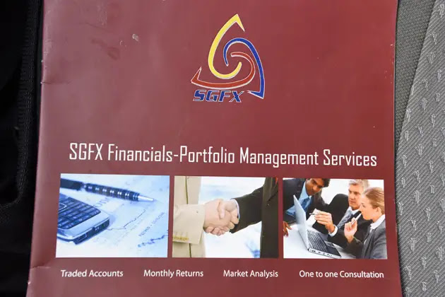 A brochure of the company