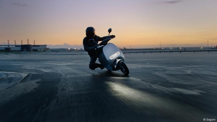 Elektro-Roller der Firma Gogoro