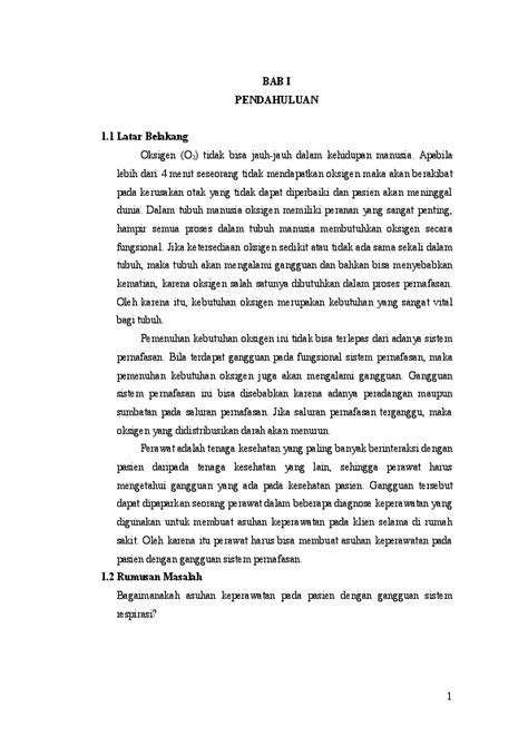 (DOC) ASUHAN KEPERAWATAN SISTEM PERNAPASAN | tiea tamtam