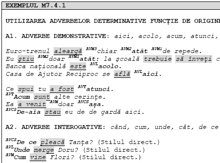 Limba română: adverbul şi funcţionalitatea adverbială ...