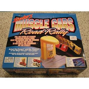 Sizzlers Muscle Cars Road Rally Race Set - Camaro & Firebird