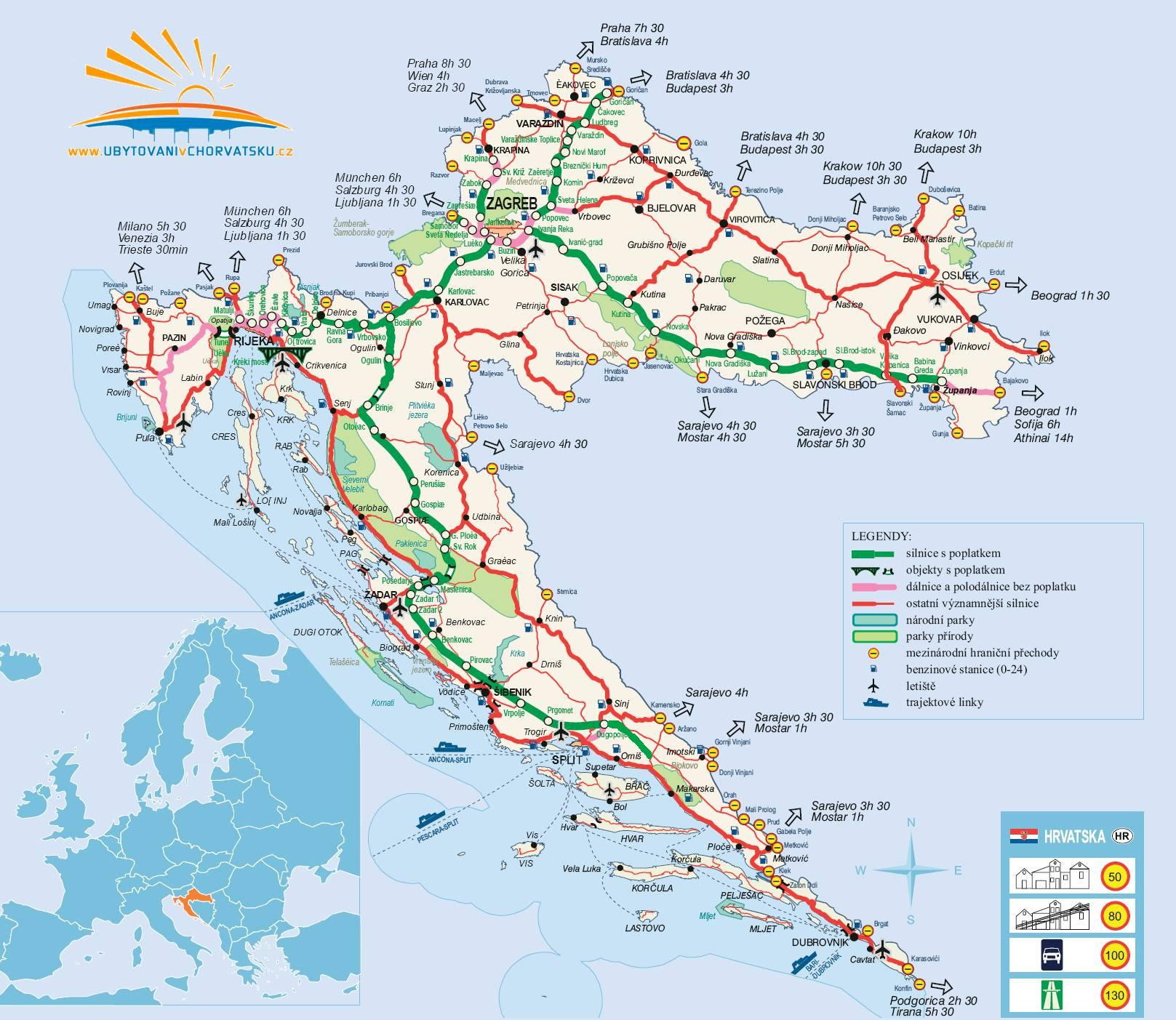 mapa chorvatska podrobná Existuje mapa chorvatského pobřeží? | UvCH.cz 🌅 Chorvatsko mapa chorvatska podrobná