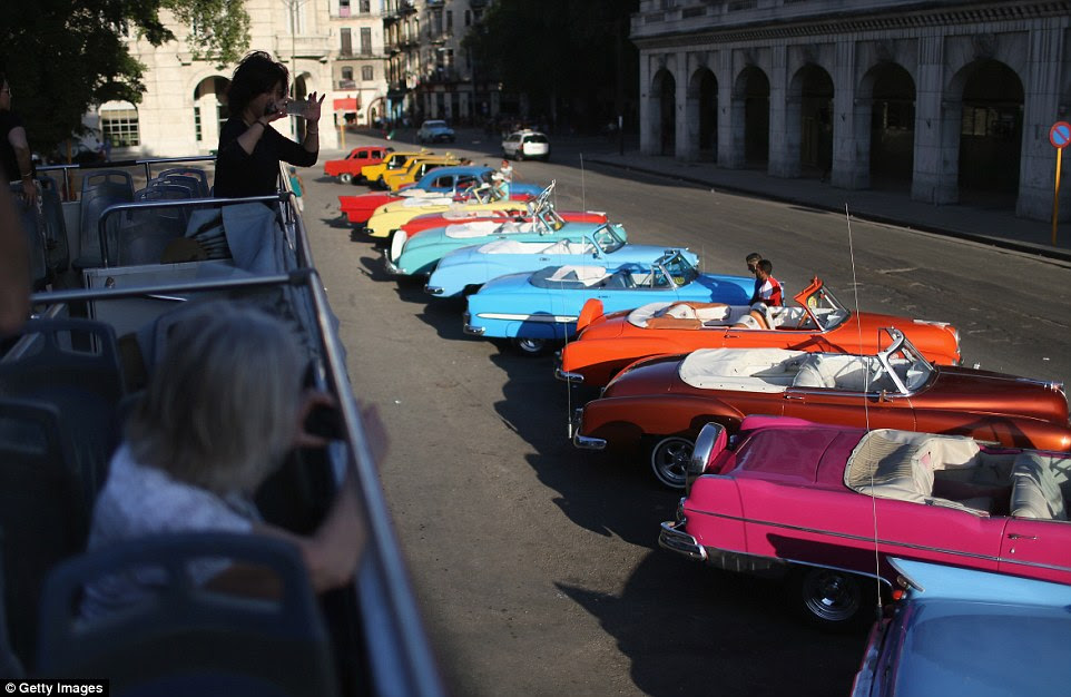 The number of tourists visiting Havana has seen a steady increase following the normalisation of Cuba-US relations last year