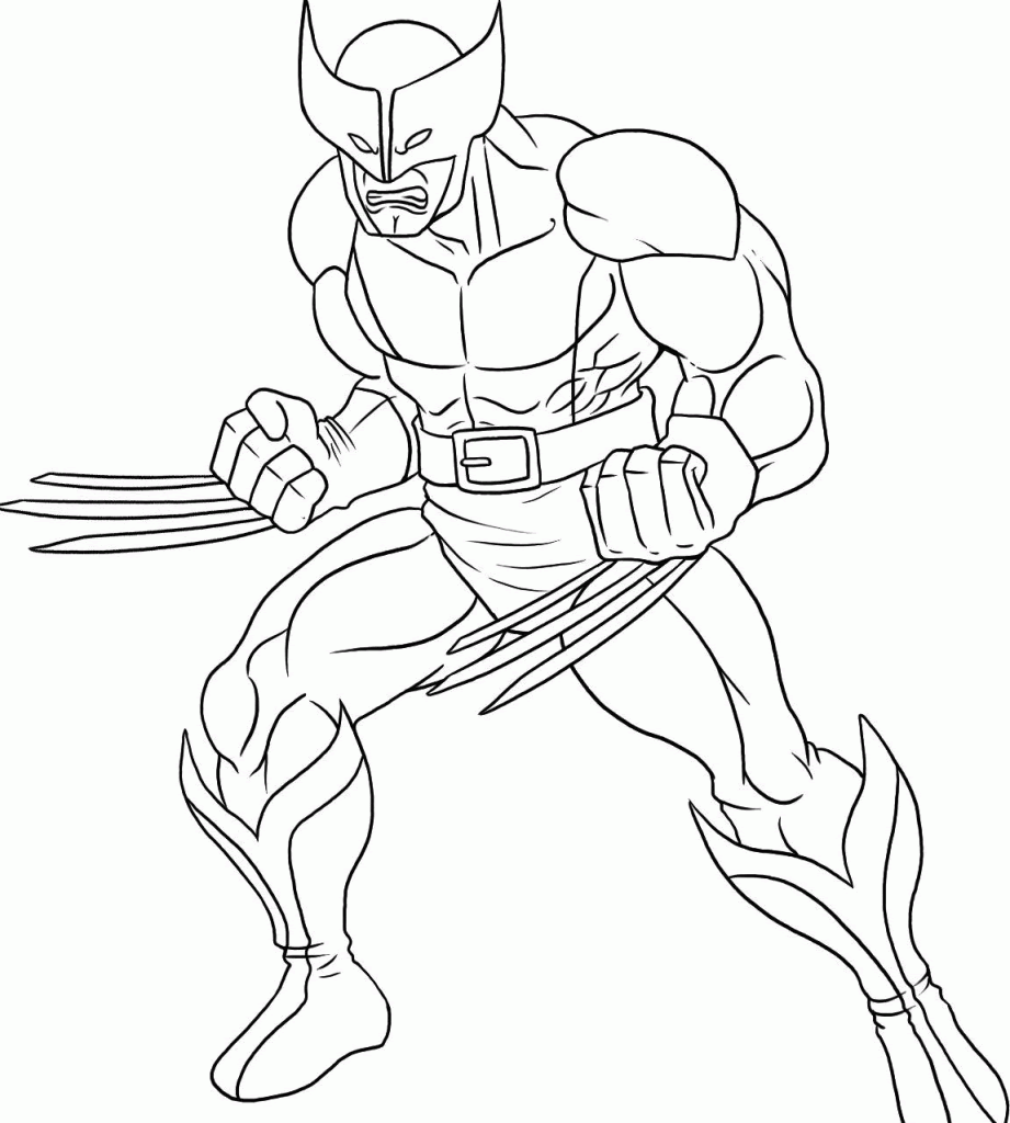 Free Printable Marvel Characters Coloring Pages Download Free