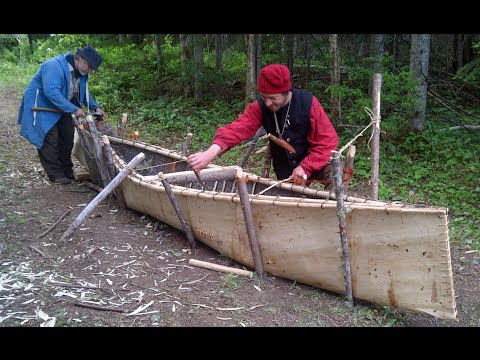 Videos YouTube How Indians Build Canoes ( 1946 In Color 
