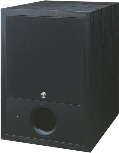 Yamaha SW10 Powered Subwoofer 180 Watts 10 Inch Cone For Use With MSP5 and MSP7 Studio Monitor