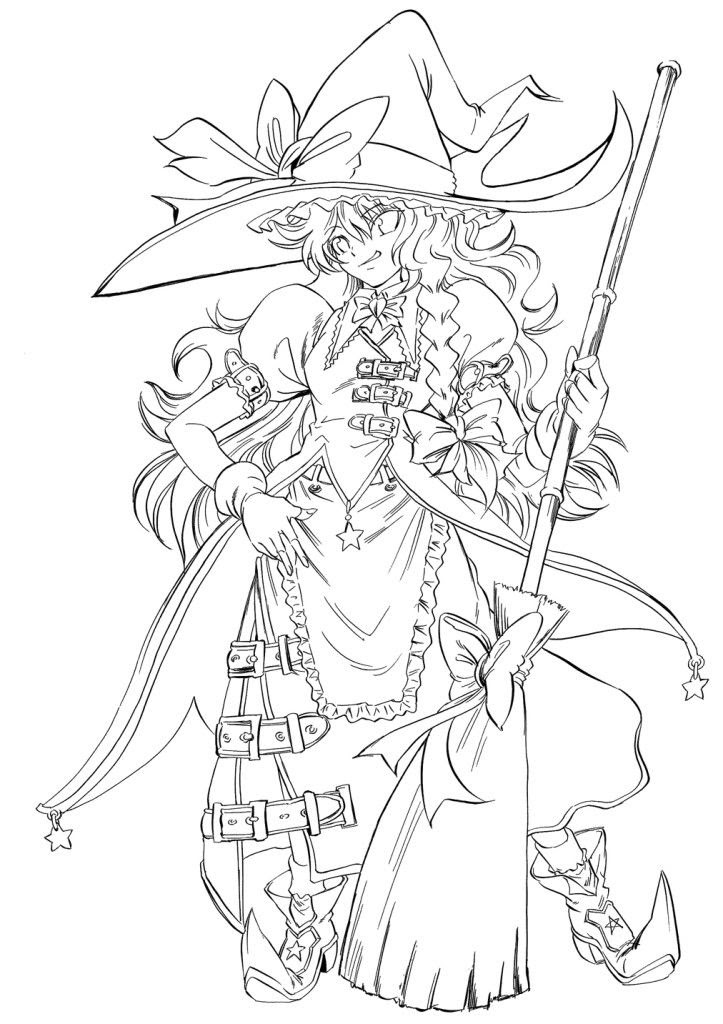 Download Detailed Anime Coloring Pages at GetColorings.com | Free ...