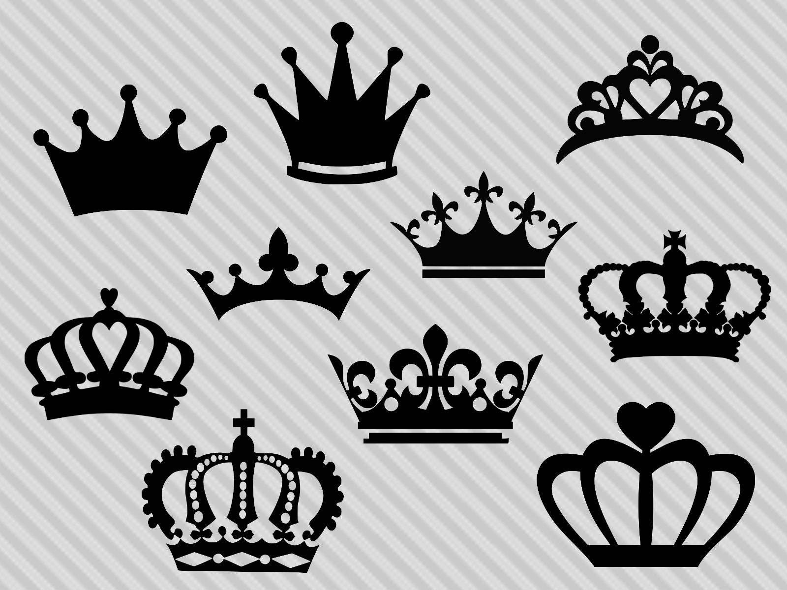 Download Free 293 Vector Princess Crown Svg SVG PNG EPS DXF File for Cricut, Silhouette and Other Machine