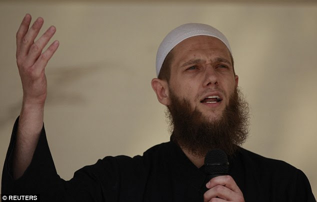 Islamist preacher Sven Lau led the ultra-conservative group, which wore orange vests wearing the words Sharia Police