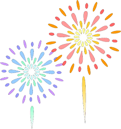 夏でも 季節にかかわらず花火を売ってます