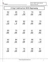 Free Math Worksheets and Printouts